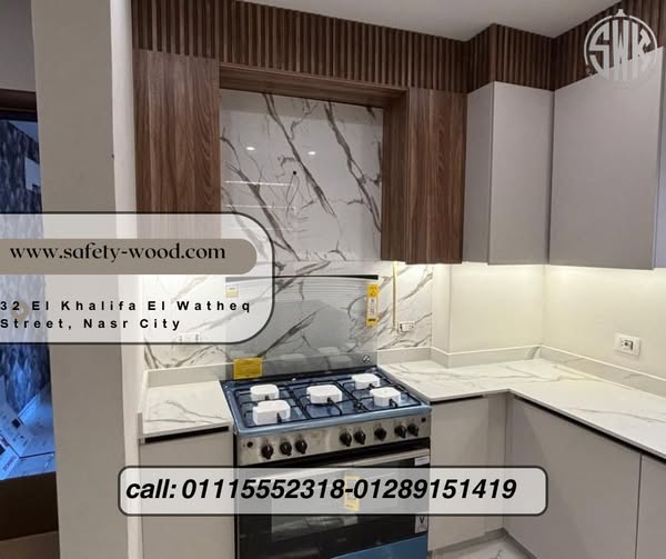 مطابخ Poly Lac مودرن | المميزات والأسعار – SAFETY WOOD للمطابخ والدريسنج روم 📞01289151419 – 01115552318