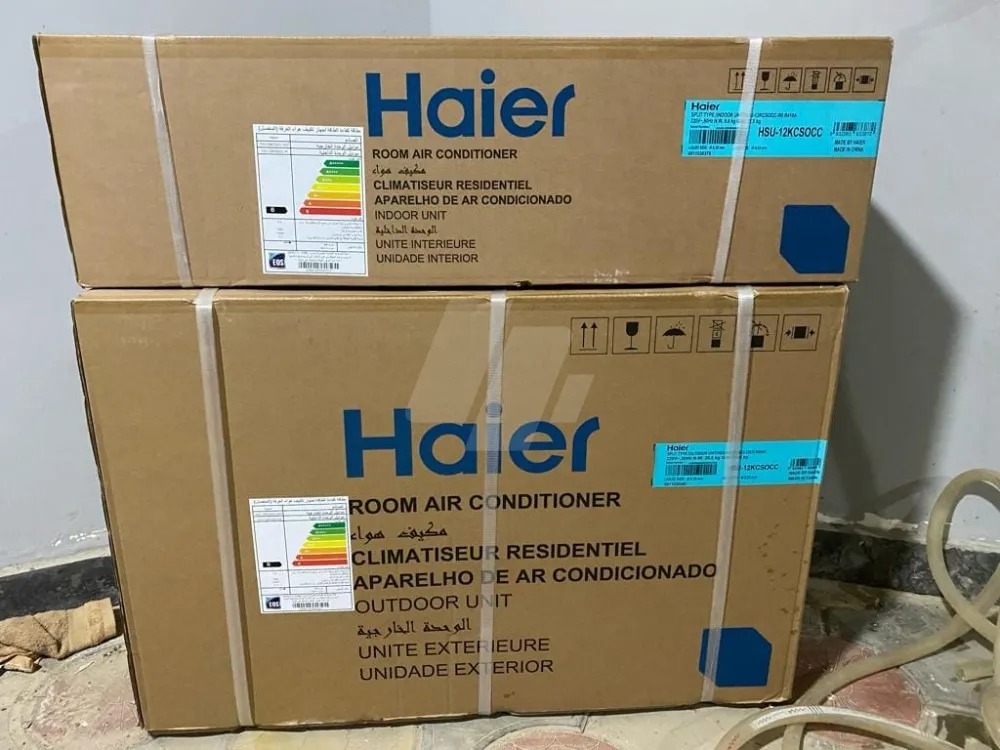 الكهرباء عندك بتضعيف؟ تكييف هاير سمارت كول بيشتغل من أول 175 فولت بـ 18,000 ج!