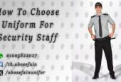 Security uniform-زى افراد الامن و الحراسة و الخدمات -يونيفورم شركات -أبو سيفين يونيفورم 01020275583