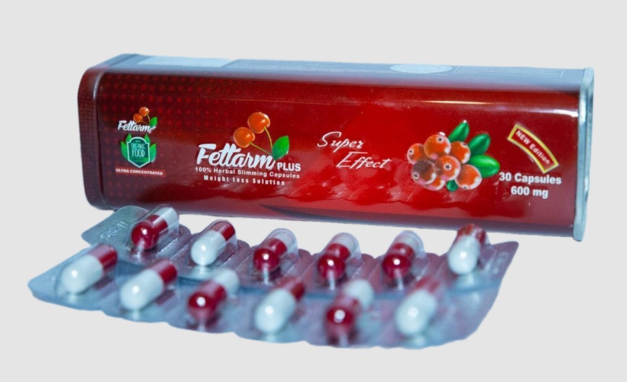كبسولات Fettarm Red Plus لإنقاص الوزن