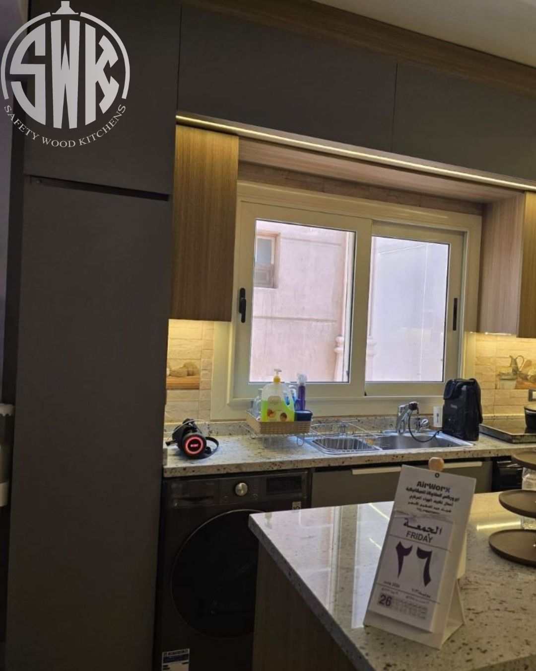 ✨ كل مطبخ نحكي من خلاله قصة مختلفة مع SAFETY WOOD 📞01289151419 – 01115552318
