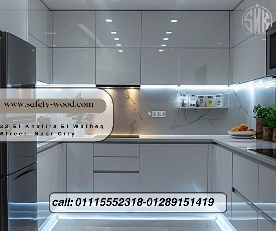 🚨 قبل ما تعملي مطبخ PVC… شوفي شغل للمطابخ والدريسنج روم – SAFETY WOOD للمطابخ والدريسنج روم 📞01289151419 -01115552318