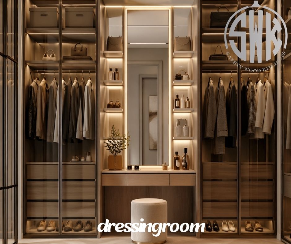 أفضل تصميم دريسينج رومSafety Wood للمطابخ والدريسنج روم📞01289151419 -01115552318