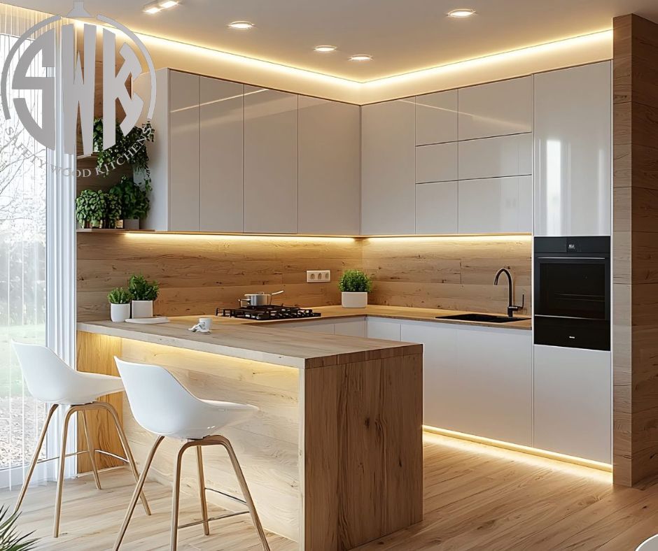 قبل القرار 🏡 مطبخ UV Lac ممكن يدي فخامة ولمعة قوية جدًا… لو معمول عند – SAFETY WOOD للمطابخ والدريسنج روم 📞01289151419 -01115552318